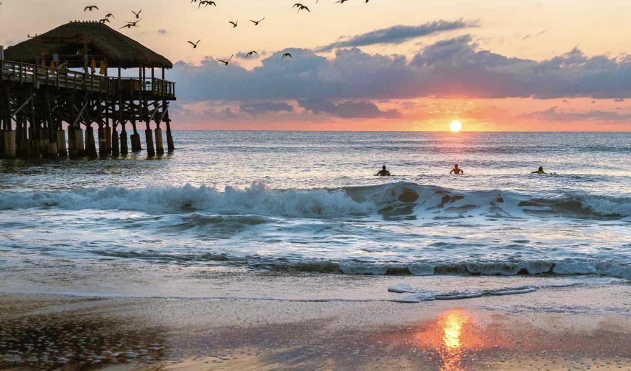 Beach Bungalows By The Sea 3 ココアビーチ エクステリア 写真